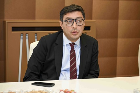 Fərid Qayıbov Avropa Su İdmanı Federasiyasının prezidentini qəbul edib - FOTO
