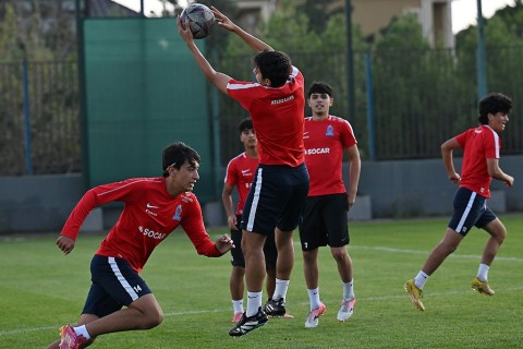 U-16 millimiz MDB Oyunlarına hazırlaşır - FOTO