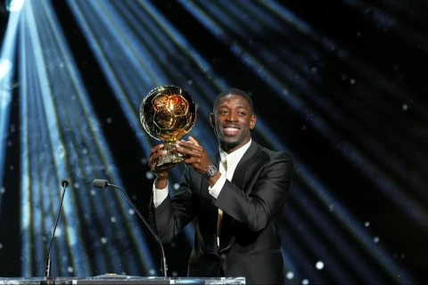 Dembele wins Ballon d’Or, Bonmati claims women’s award in historic night for PSG