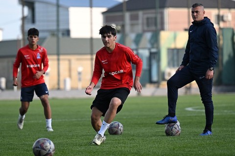 U-16 millimiz MDB Oyunlarına hazırlaşır - FOTO