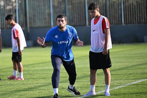 U-16 millimiz MDB Oyunlarına hazırlaşır - FOTO