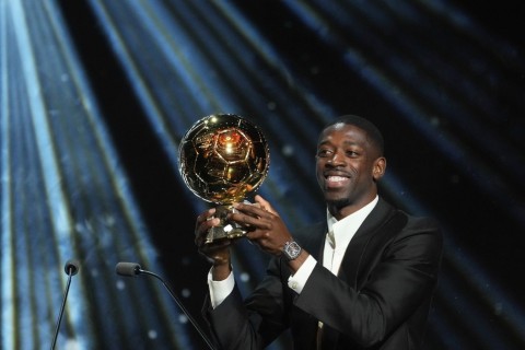 Dembele 20 ildən sonra “Qızıl top”u qazanan ilk qaradərili futbolçu olub