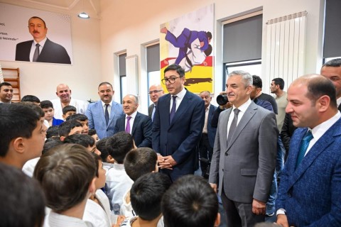 İmişlidə yeni cüdo təlim mərkəzi açılıb - FOTO/VİDEO