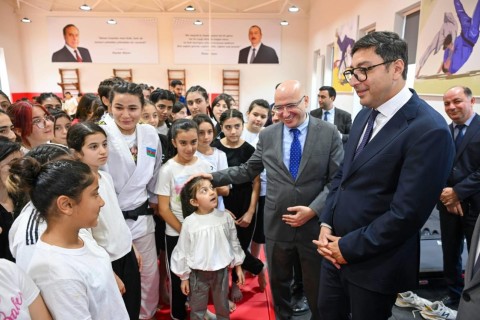 İmişlidə yeni cüdo təlim mərkəzi açılıb - FOTO/VİDEO