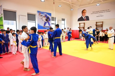 İmişlidə yeni cüdo təlim mərkəzi açılıb - FOTO/VİDEO
