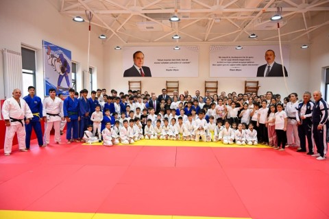 İmişlidə yeni cüdo təlim mərkəzi açılıb - FOTO/VİDEO