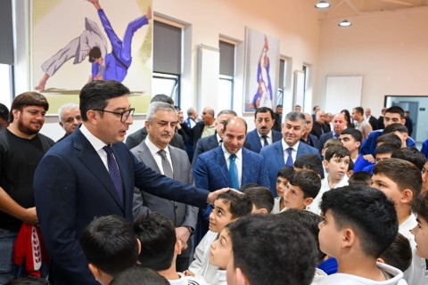 İmişlidə yeni cüdo təlim mərkəzi açılıb - FOTO/VİDEO