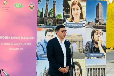 Gəncədə III MDB Oyunlarına dəstək məqsədilə şahmat yarışı keçirilib - FOTO