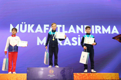 Şəkidə batut gimnastikası üzrə ölkə birinciliyi keçirilib - FOTO