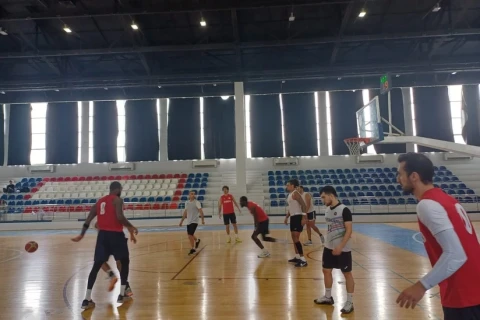 “Quba” basketbol klubu yoxlama oyunu keçirib - FOTO
