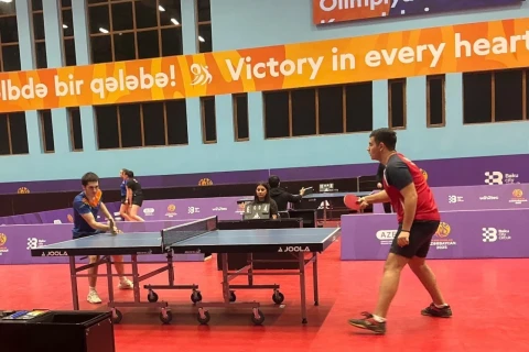 III MDB Oyunları: Stolüstü tennisçilərimiz gümüş medal qazanıblar - YENİLƏNİB