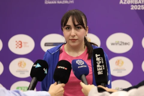 Azərbaycanın stolüstü tennisçisi: “Qızıl medal qazanacağıma inanıram”