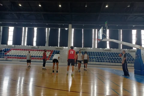 “Quba” basketbol klubu yoxlama oyunu keçirib - FOTO