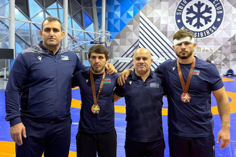 Yunan-Roma güləşçilərimizdən Memorialda 1 qızıl və 1 bürünc medal