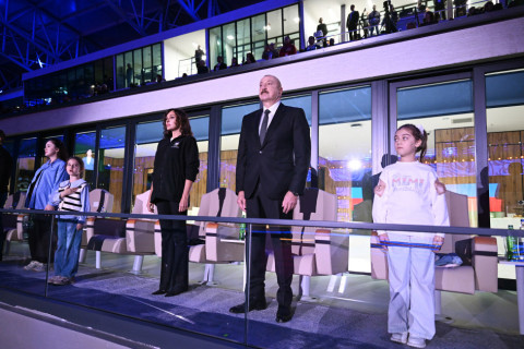 Prezident İlham Əliyev və birinci xanım Mehriban Əliyeva Gəncədə III MDB Oyunlarının açılış mərasimini izləyiblər – YENİLƏNİB + FOTO/VİDEO