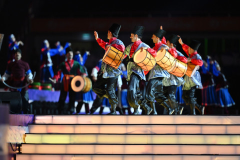 Prezident İlham Əliyev və birinci xanım Mehriban Əliyeva Gəncədə III MDB Oyunlarının açılış mərasimini izləyiblər – YENİLƏNİB + FOTO/VİDEO