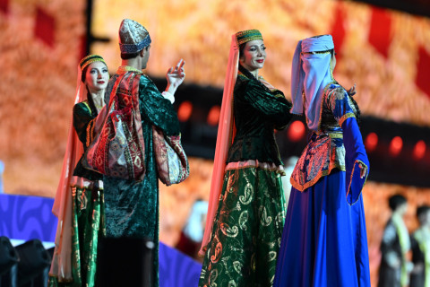 Prezident İlham Əliyev və birinci xanım Mehriban Əliyeva Gəncədə III MDB Oyunlarının açılış mərasimini izləyiblər – YENİLƏNİB + FOTO/VİDEO