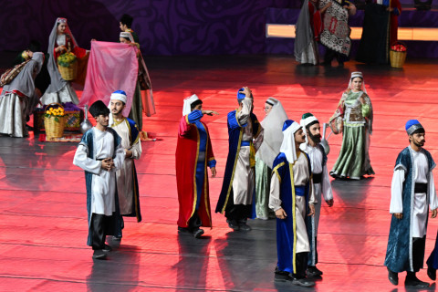 Prezident İlham Əliyev və birinci xanım Mehriban Əliyeva Gəncədə III MDB Oyunlarının açılış mərasimini izləyiblər – YENİLƏNİB + FOTO/VİDEO