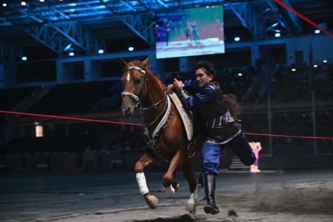 Prezident İlham Əliyev və birinci xanım Mehriban Əliyeva Gəncədə III MDB Oyunlarının açılış mərasimini izləyiblər – YENİLƏNİB + FOTO/VİDEO