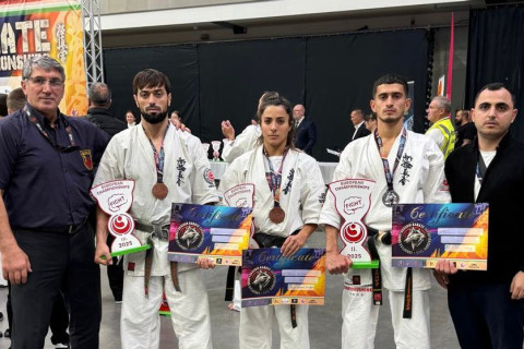 Azərbaycan idmançılarımızdan Avropa çempionatında 3 MEDAL - FOTO