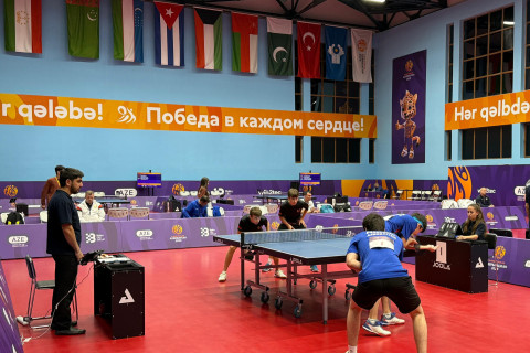 III MDB Oyunları: Stolüstü tennisçilərimizdən daha bir MEDAL