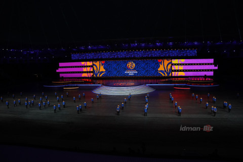 Prezident İlham Əliyev və birinci xanım Mehriban Əliyeva Gəncədə III MDB Oyunlarının açılış mərasimini izləyiblər – YENİLƏNİB + FOTO/VİDEO