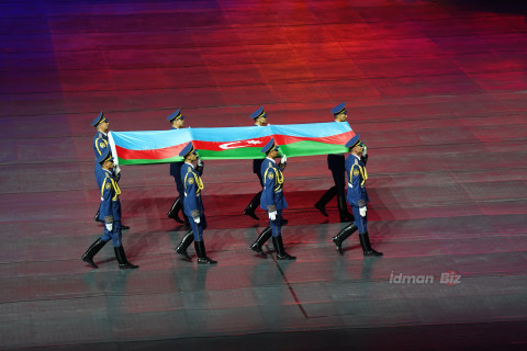 Prezident İlham Əliyev və birinci xanım Mehriban Əliyeva Gəncədə III MDB Oyunlarının açılış mərasimini izləyiblər – YENİLƏNİB + FOTO/VİDEO