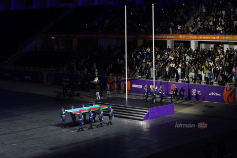 Prezident İlham Əliyev və birinci xanım Mehriban Əliyeva Gəncədə III MDB Oyunlarının açılış mərasimini izləyiblər – YENİLƏNİB + FOTO/VİDEO