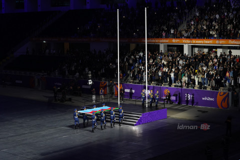 Prezident İlham Əliyev və birinci xanım Mehriban Əliyeva Gəncədə III MDB Oyunlarının açılış mərasimini izləyiblər – YENİLƏNİB + FOTO/VİDEO