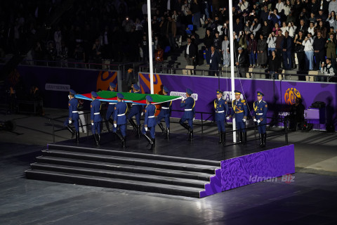 Prezident İlham Əliyev və birinci xanım Mehriban Əliyeva Gəncədə III MDB Oyunlarının açılış mərasimini izləyiblər – YENİLƏNİB + FOTO/VİDEO