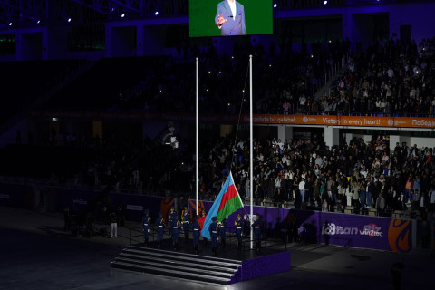 Prezident İlham Əliyev və birinci xanım Mehriban Əliyeva Gəncədə III MDB Oyunlarının açılış mərasimini izləyiblər – YENİLƏNİB + FOTO/VİDEO