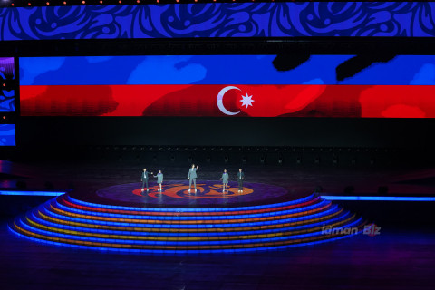 Prezident İlham Əliyev və birinci xanım Mehriban Əliyeva Gəncədə III MDB Oyunlarının açılış mərasimini izləyiblər – YENİLƏNİB + FOTO/VİDEO