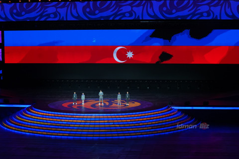 Prezident İlham Əliyev və birinci xanım Mehriban Əliyeva Gəncədə III MDB Oyunlarının açılış mərasimini izləyiblər – YENİLƏNİB + FOTO/VİDEO