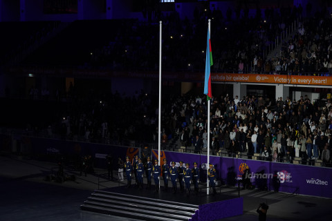 Prezident İlham Əliyev və birinci xanım Mehriban Əliyeva Gəncədə III MDB Oyunlarının açılış mərasimini izləyiblər – YENİLƏNİB + FOTO/VİDEO