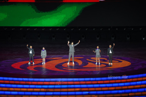 Prezident İlham Əliyev və birinci xanım Mehriban Əliyeva Gəncədə III MDB Oyunlarının açılış mərasimini izləyiblər – YENİLƏNİB + FOTO/VİDEO