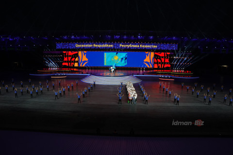 Prezident İlham Əliyev və birinci xanım Mehriban Əliyeva Gəncədə III MDB Oyunlarının açılış mərasimini izləyiblər – YENİLƏNİB + FOTO/VİDEO