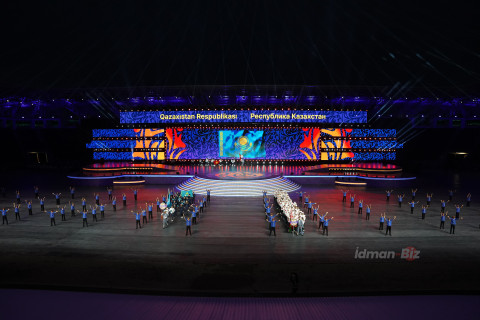 Prezident İlham Əliyev və birinci xanım Mehriban Əliyeva Gəncədə III MDB Oyunlarının açılış mərasimini izləyiblər – YENİLƏNİB + FOTO/VİDEO