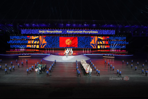 Prezident İlham Əliyev və birinci xanım Mehriban Əliyeva Gəncədə III MDB Oyunlarının açılış mərasimini izləyiblər – YENİLƏNİB + FOTO/VİDEO