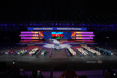 В Гяндже состоялась церемония открытия III Игр стран СНГ - ОБНОВЛЕНО - ФОТО/ВИДЕО