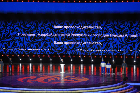 В Гяндже состоялась церемония открытия III Игр стран СНГ - ОБНОВЛЕНО - ФОТО/ВИДЕО