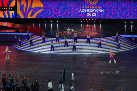 Prezident İlham Əliyev və birinci xanım Mehriban Əliyeva Gəncədə III MDB Oyunlarının açılış mərasimini izləyiblər – YENİLƏNİB + FOTO/VİDEO