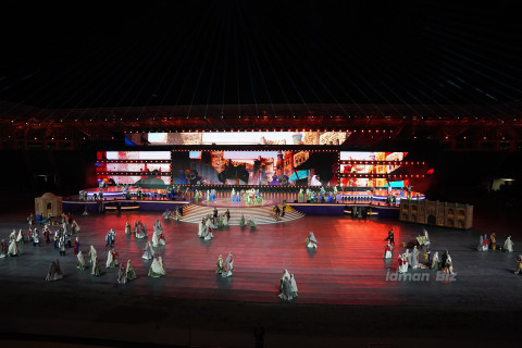 Prezident İlham Əliyev və birinci xanım Mehriban Əliyeva Gəncədə III MDB Oyunlarının açılış mərasimini izləyiblər – YENİLƏNİB + FOTO/VİDEO