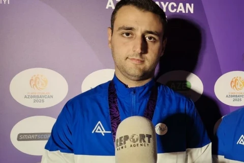III MDB Oyunlarının bürünc medalçısı: "Bayrağımızı dalğalandırmaq şərəfdir"