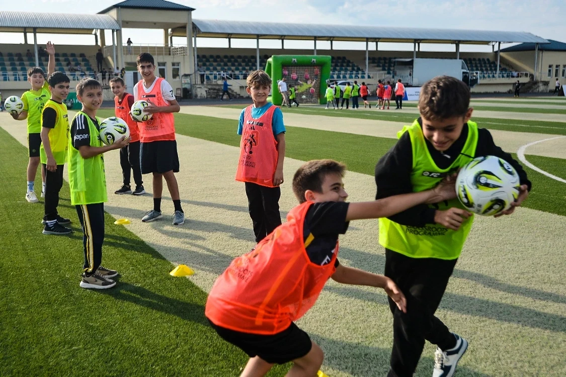 Qax Olimpiya İdman Kompleksində futbol festivalı keçirilib - FOTO