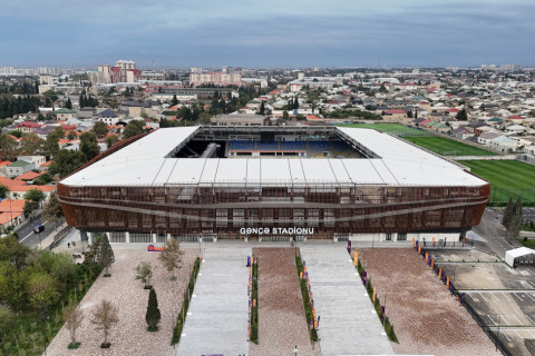Gəncə Stadionu UEFA-nın 4-cü kateqoriya standartlarına uyğun inşa edilib - FOTO