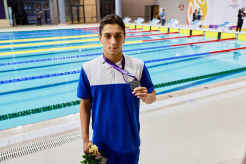 3rd CIS Games: another Azerbaijani swimmer wins a medal - UPDATED + PHOTO