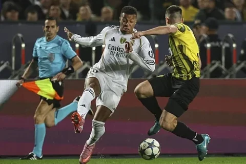 Mbappe Çempionlar Liqasında 60-cı qolunu vurub