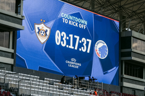 Tofiq Bəhramov adına Respublika stadionu oyun öncəsi - FOTO
