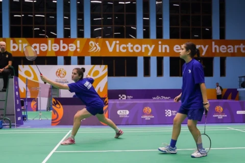 III MDB Oyunları: Badminton yarışlarına start verilib