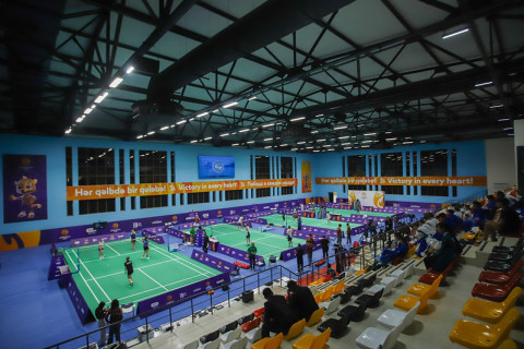 III CIS Games: Our badminton team in the semifinals - PHOTO